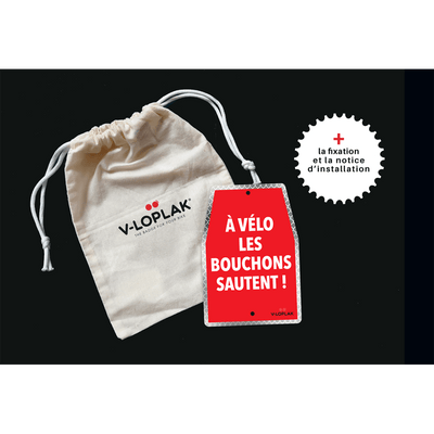 🇫🇷 À vélo les bouchons sautent (plusieurs coloris)
