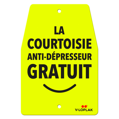 🇫🇷 La courtoisie anti dépresseur gratuit (plusieurs coloris)