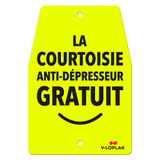 🇫🇷 La courtoisie anti dépresseur gratuit (plusieurs coloris)