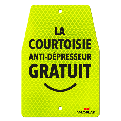 🇫🇷 La courtoisie anti dépresseur gratuit (plusieurs coloris)